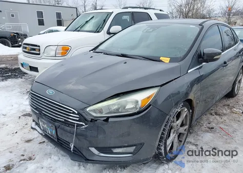 2015 Ford Focus Titanium from USA, damaged, VIN 1FADP3J23FL292111